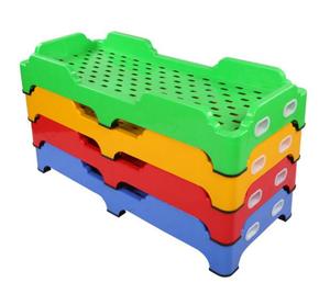 <span class=keywords><strong>Lettino</strong></span> Moderno Colorato in Plastica per Cameretta e Soggiorno, Comodo Letto per Pisolino Scolastico per Asilo - Product Image 5