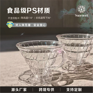 เชฟซีซั่นโชว์ แก้วกรองกาแฟทรงกรวย พร้อมด้ามจับ สำหรับใช้ในบ้าน - Product Image 3