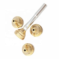 Hot-selling New Silver-plated Brass 7c/5c/3c/1.5c Practical Portable Trumpet Mouthpieces