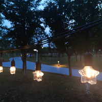 A60 S14 Star Party dekorative Weihnachten Halloween Urlaub im Freien wasserdicht Ersatz flexible LED Girlanden Lichterketten