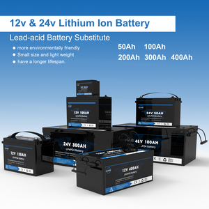Hot Sales 24V <b>Lithium</b> Ion <b>Batteries</b> <b>12V</b> 48V 51.2v 50Ah 100Ah 200Ah 300Ah 400Ah Energy Storage <b>Battery</b> LifePo4 <b>Battery</b> With BMS - Product Image 3