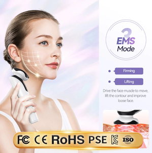Appareil facial EMS avec massage chauffant par vibration et micro-courant pour les soins de <span class=keywords><strong>la</strong></span> peau <span class=keywords><strong>à</strong></span> <span class=keywords><strong>domicile</strong></span> - Product Image 5