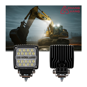 CJTD 시리즈 하이 퀄리티 20W 18 램프 사각 <span class=keywords><strong>LED</strong></span> 작업등 야외 트럭 굴삭기 조명 주로 만든 자동차 조명 액세서리 - Product Image 1