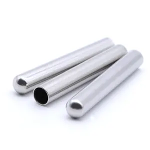 Custom Sheet Metal Deep Drawing 50mm Stainless Steel Sleeve For Temperature Sensor Probe Tube
