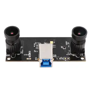 كاميرا ويب YUY2, كاميرا ويب 960P USB3.0 الخام البيانات YUY2 ستيريو مزامنة ثنائي العدسة وحدة الكاميرا ل ثلاثية الأبعاد VR التعرف على الوجه قياس العمق