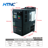 Variateur de fréquence HS320 VFD en stock au Brésil, de 0,4 kW à 11 kW, 220 V/380 V, pour le contrôle de vitesse des moteurs de pompe, de ventilateur et de broche CNC
