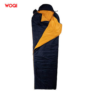 Maravilloso Saco de Dormir Aislado de 210 cm, Negro, de Algodón Hueco Transpirable, para Uso en Exteriores para Adultos en Primavera - Product Image 4