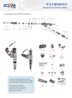 Herramienta de desmontaje y extracción del conjunto de la válvula de control del inyector ZQYM 200430 M11 N14 QSM11