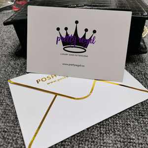 ユニークな人のための紙/PVCサンキューカードカスタムギフトカード - Product Image 4