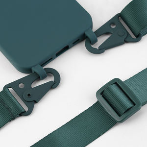 Étui de téléphone en Silicone avec sangle étui de téléphone à bandoulière avec <span class=keywords><strong>collier</strong></span> lanière pour Iphone 14 pour Iphone 13 Pro Max - Product Image 2