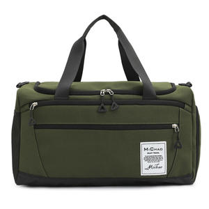 Bolsa de lona con logotipo personalizado de muestra gratis con material Oxford de diseño elegante y cierre de cremallera para viajeros - Product Image 5