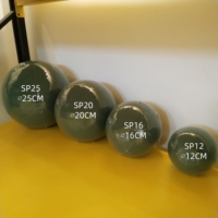 YiLiang bricolage 16cm boules de sphère en mousse verte mousse ronde de fleuriste humide pour les arrangements floraux de Noël et de remise des diplômes