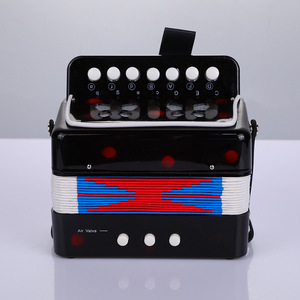 Acordeón Diatónico de 7 Teclas con 2 Bajos, Directo de Fábrica, Instrumento para Niños con Teclado - Harmonium - Product Image 6