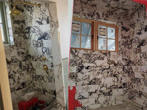 Mármol Calacatta <span class=keywords><strong>Viola</strong></span> Italiano Pulido Natural de 10 mm para Revestimiento de Paredes Interiores, Baños, Pisos y Diseño de Muebles de Baño - Product Image 2