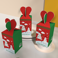 Emballage de chocolat de luxe personnalisé et écologique biodégradable pour enfants boîte de bonbons en papier veille cadeau de mariage Noël
