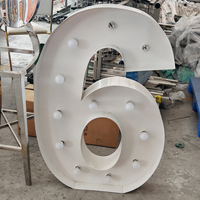 Support de lettres circulaire en métal doré effet miroir, base décorative pour table de salle à manger, idéal pour fêtes et mariages