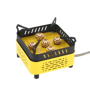 Mini estufa de <span class=keywords><strong>gas</strong></span> para acampar al aire libre de butano Manual de cocina feroz pequeña transfronteriza portátil de cinco estrellas - Product Image 1