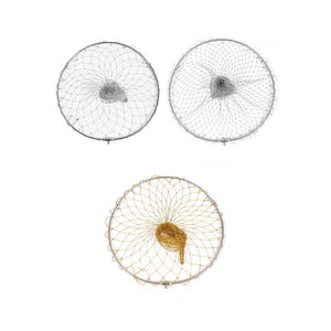 Vente en gros de filet de crabe en aluminium à long <span class=keywords><strong>manche</strong></span> monofilament épuisette de pêche à la mouche - Product Image 4