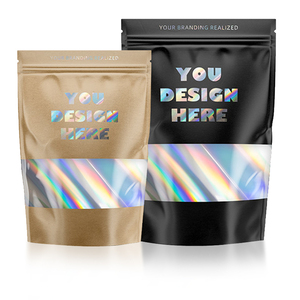Bolsa Doypack con Cierre Hermético y Logotipo Personalizado, Acabado Mate Blanco, Ventana Transparente, para Envasado <span class=keywords><strong>de</strong></span> Nueces <span class=keywords><strong>de</strong></span> Anacardo, Bolsas <span class=keywords><strong>de</strong></span> Mylar - Product Image 3