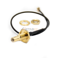 Cable Recto con Conector Hembra SMB a Conector Macho Tipo F UFL