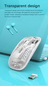 <span class=keywords><strong>Mouse</strong></span> Wireless Trasparente Ricaricabile Bluetooth, <span class=keywords><strong>Mouse</strong></span> <span class=keywords><strong>Ergonomico</strong></span> da Gaming Ultra Leggero - Product Image 3