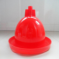 LZPS-02 Nouvelle Abreuvoir Automatique à Cloche en PP, Haute Rigueur, Extra Épais, Sain et Durable pour Poulets et Poules Pondeuses 36x36x51cm