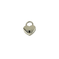 Petit cadenas décoratif en forme de cœur 30*39mm, 4 couleurs, cadenas d'amour en métal avec clé