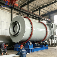 Séchoir industriel de haute qualité à trois passages, vendu directement par le fabricant ; adapté au séchage du sable de quartz, des résidus et plus encore.