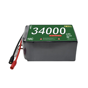 Personnalisé 6S 22.8V 34Ah 34000mAh Haute Densité HV Solid State Battery <span class=keywords><strong>UAV</strong></span> Drone Batterie pour Drone Industriel <span class=keywords><strong>UAV</strong></span> - Product Image 4