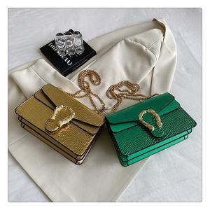 Túi đeo chéo thời trang hot nhất hiện nay, bán chạy, kiểu dáng cổ điển, sang trọng, chất liệu da PU giả da cá sấu dành cho nữ - Product Image 2