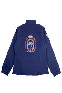 Veste polaire lourde en polyester de printemps OEM 2022 avec col montant et fermeture à glissière Option de logo personnalisé pour une utilisation au travail en hiver - Product Image 2