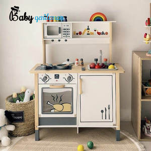 <span class=keywords><strong>Cocina</strong></span> de juego de madera <span class=keywords><strong>para</strong></span> niños preescolares respetuosos con el medio ambiente con tablero de dibujo Z101011C - Product Image 6
