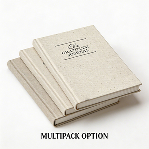 สมุดบันทึกความกตัญญู ปกผ้า หุ้มแข็ง เย็บเข้าเล่ม ขนาด A5 - Product Image 5