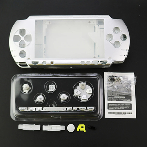 1 Juego de carcasa completa para consola PSP1000 PSP 1000 <span class=keywords><strong>con</strong></span> funda de botón, carcasa para PSP 1000, piezas de reparación - Product Image 3