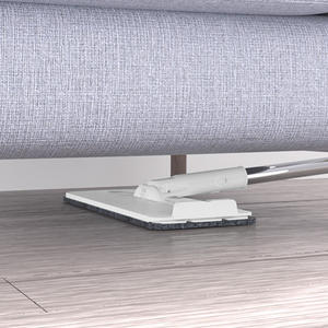 Set Ember Pel Lantai Profesional Bahan Microfiber Tahan Lama dengan Gagang Ekstensibel Bebas Genggam, Sistem Pembersihan Basah/Kering, Termasuk 2 Buah - Product Image 5