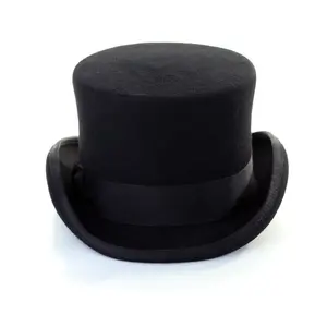 100% poliéster moda invierno Fedora sombreros Venta caliente