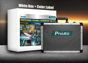 개인 가정 또는 기업 네트워크 모니터링 라인 설치 및 테스트를 위한 통신 및 네트워크 툴킷 PK-1938M - Product Image 6