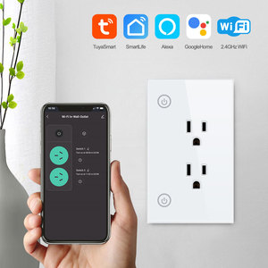 2025 nuovo sistema di automazione domestica versione noi Tuya Smart Wifi presa 2CH WiFi Smart presa a muro PST-SM-PW801 - Product Image 2