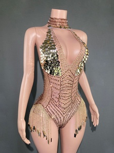 Traje de Danza con Flecos para Mujer, Sexy y Estilizador - Product Image 2