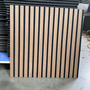 Panel Acústico <span class=keywords><strong>de</strong></span> Madera Sólida Moderna TOOMEL <span class=keywords><strong>de</strong></span> 60*60 cm con Aislamiento Acústico para Uso en Hogar, Hotel y Oficina - Product Image 1