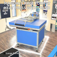 Mesin Press Panas Semi-Otomatis Format Besar Doyan Baru dengan Stand 60*80 80*100 100*120 cm