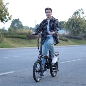 Vélo électrique pliant personnalisé d'usine de Chine <span class=keywords><strong>E4</strong></span> pro moteur 500W batterie 38V18.2Ah portée maximale 45-70 miles - Product Image 3