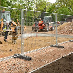 Barrière de chantier en béton, galvanisée à chaud, garde-corps temporaire, prix usine, vente en gros - Product Image 6