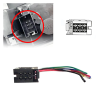 6 Q0937702 Neuer 6-poliger Kabelbaum für Rücklicht stecker hinten für Audi A1 Q3 Skoda Fabia Octavia Rooms ter VW Polo 2000-