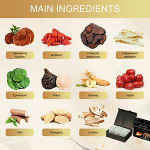 Promoção Chá Chinês de Ervas para Energia Masculina e Vigor Sexual em Sachê Chá Preto Escuro para Aumento da Potência Masculina Direto da China - Product Image 2
