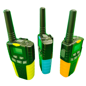 Lighttree 3 cái/hộp có thể sạc lại 2 dặm 22 kênh xách tay Walkie Talkie cho trẻ em <span class=keywords><strong>ctss</strong></span>/DCS tùy chọn Vật liệu silicon - Product Image 3