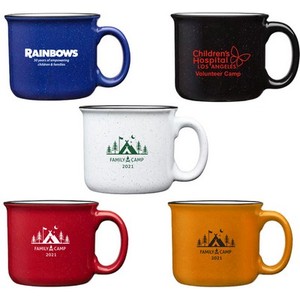 Wholesale 350ml 500ml Portable Outdoor Coffee <b>Cups</b> <b>Reusable</b> Food Grade Enamel Water <b>Cup</b> Heated Camping Mug With Custom Logo - Product Image 1