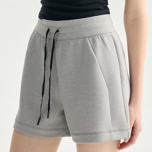 YIYI Pantaloncini Casual Traspiranti a Vestibilità Ampia per Donne, Shorts da Yoga <span class=keywords><strong>con</strong></span> <span class=keywords><strong>Elastico</strong></span> Largo <span class=keywords><strong>in</strong></span> <span class=keywords><strong>Vita</strong></span> e Cordoncino, Morbidi Pantaloncini Sportivi - Product Image 4