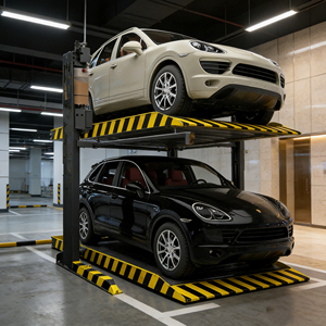 Extension transparente <span class=keywords><strong>de</strong></span> l'infrastructure des véhicules commerciaux grâce au système <span class=keywords><strong>de</strong></span> levage <span class=keywords><strong>de</strong></span> stationnement à deux niveaux Maihaisheng - Product Image 6