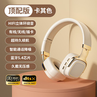 Soyto SMY-63A Headphone BT5.4 tanpa kabel Headset Retro ringan Cuffie untuk siswa